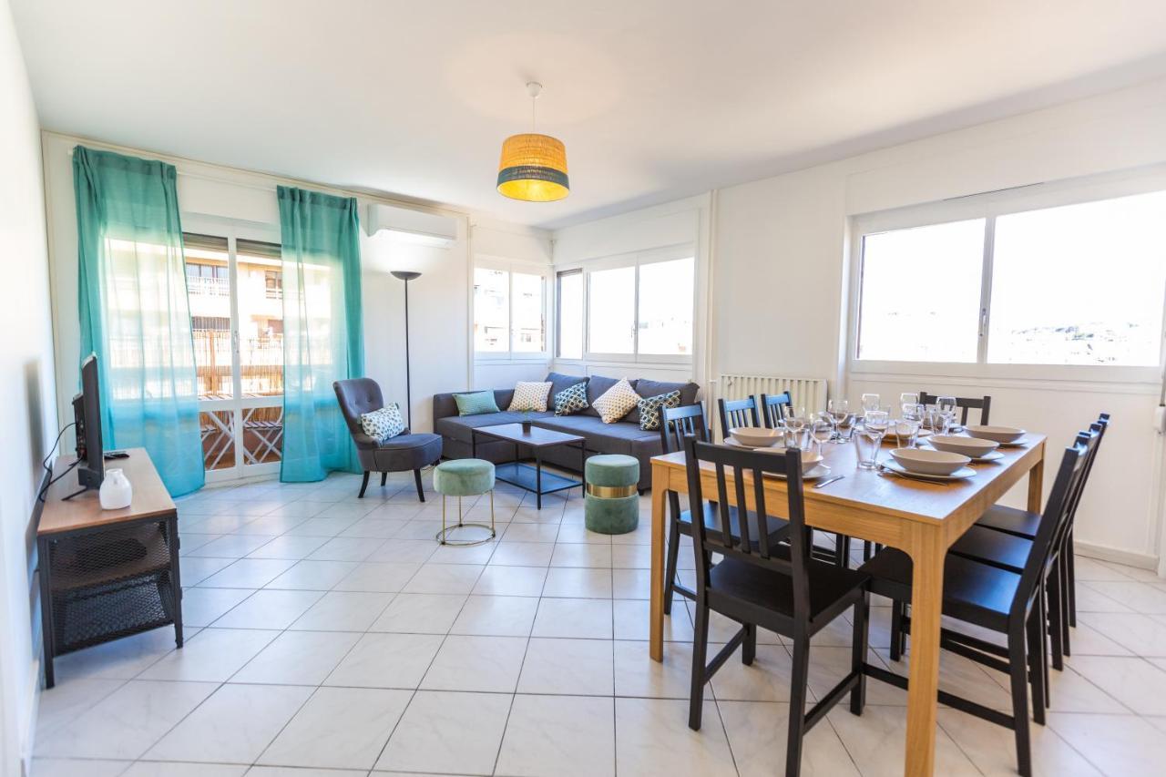 Apartmán Superbe 100M2 - 2 Balcons - Proche Gare - Climatise Marseille Exteriér fotografie